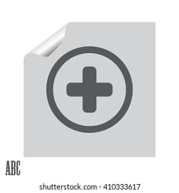 Medical cross icon