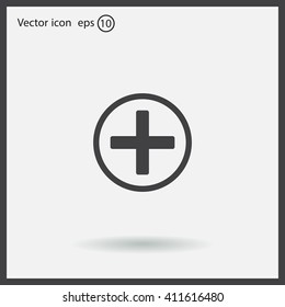 Medical cross icon