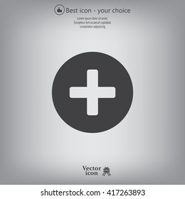 Medical cross icon