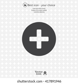 Medical cross icon