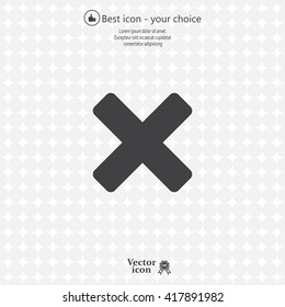 Medical cross icon