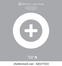 Medical cross icon