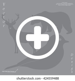 Medical cross icon