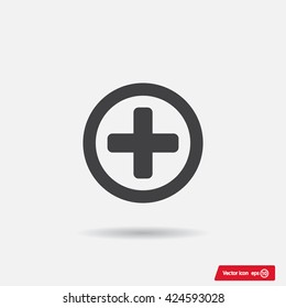 Medical cross icon