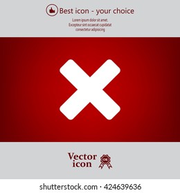 Medical cross icon