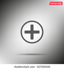 Medical cross icon
