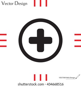Medical cross icon