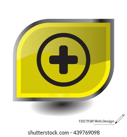 Medical cross icon