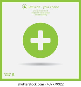 Medical cross icon