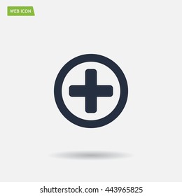 Medical cross icon