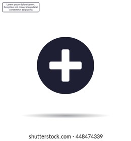 Medical cross icon