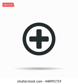 Medical cross icon