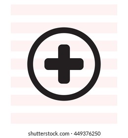 Medical cross icon