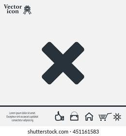 Medical cross icon