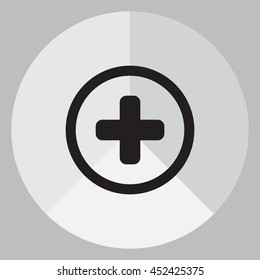 Medical cross icon