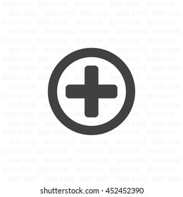 Medical cross icon