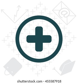 Medical cross icon