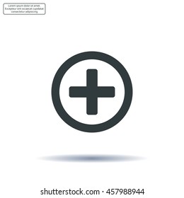 Medical cross icon