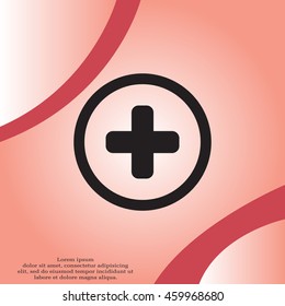 Medical cross icon