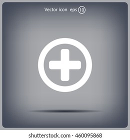 Medical cross icon