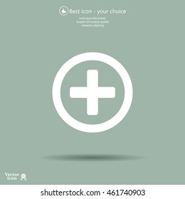 Medical cross icon