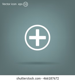 Medical cross icon