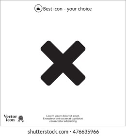 Medical cross icon