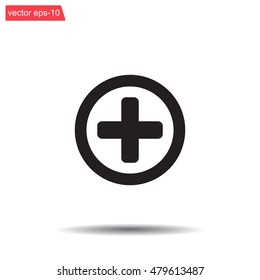 Medical cross icon
