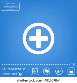 Medical cross icon