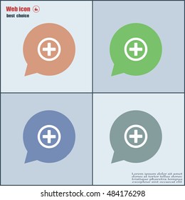 Medical cross icon