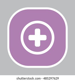 Medical cross icon