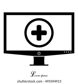 Medical cross icon