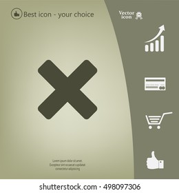 Medical cross icon