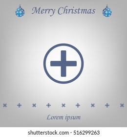 Medical cross icon