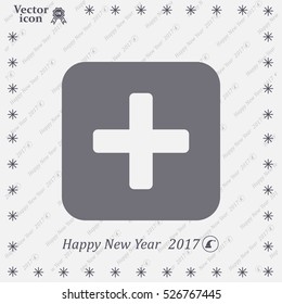 Medical cross icon