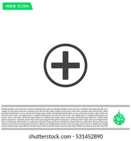 Medical cross icon