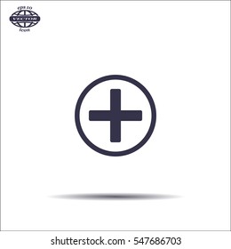 Medical cross icon