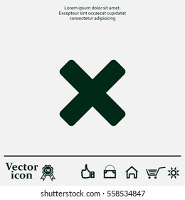 Medical cross icon