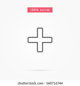medical cross icon