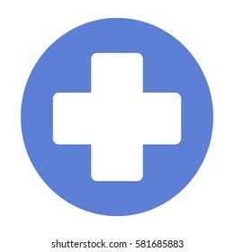 Medical cross. icon