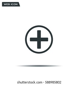 Medical cross icon