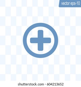 Medical cross icon