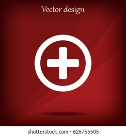 Medical cross icon