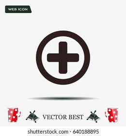 Medical cross icon