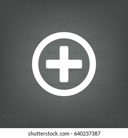Medical cross icon