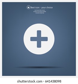 Medical cross icon