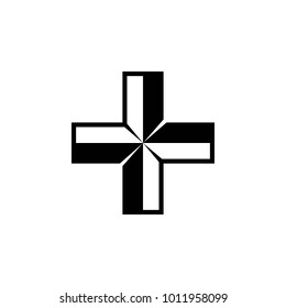 medical cross icon. Element of medical instruments icons. Premium quality graphic design icon. Signs, outline symbols collection icon for websites, web design, mobile app on white background