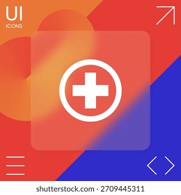 Icono médico de la cruz, Elementos para su diseño