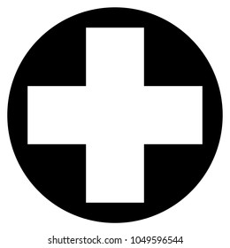 Medical cross icon. Vector illustration