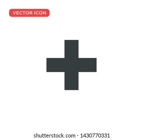 Medical Cross Icon Vector Illustration Design